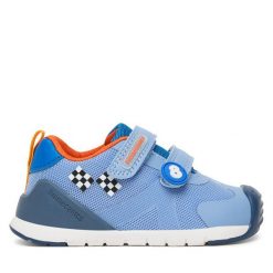 Sneakersy Biomecanics. Niebieskie trampki i tenisówki chłopięce Biomecanics, bez wzorów, bez zapięcia. Za 239.99 zł.