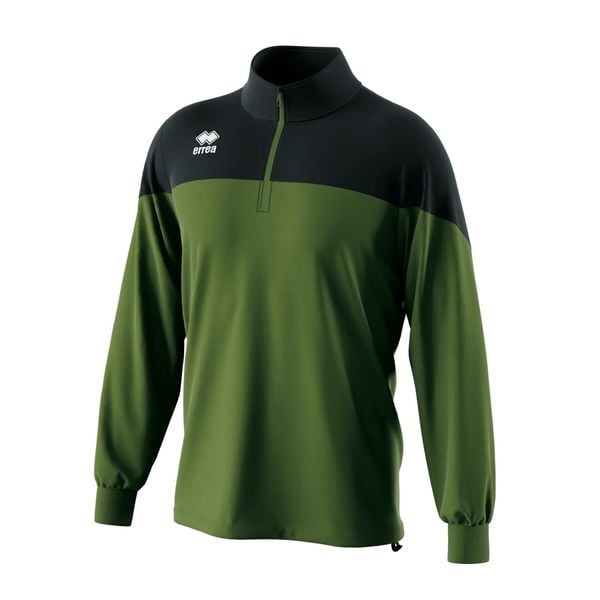 Kurtka dresowa Errea Blake. Czarne bluzy dla chłopców ERREA, m, bez wzorów, z dresówki, sportowe, bez kaptura. Za 237.99 zł.