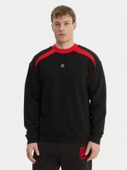 HUGO Bluza Davalio_RB 50559679 Czarny Regular Fit. Czarne bluzy męskie Hugo, m, bez wzorów, z bawełny, bez kaptura. Za 499.99 zł.