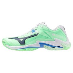 Buty halowe Mizuno Wave Lightning Z. Białe buty sportowe męskie Mizuno, bez zapięcia, do siatkówki, mizuno wave. W wyprzedaży za 547.90 zł.