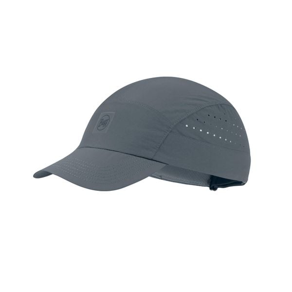 Czapka z daszkiem BUFF SPEED CAP SOLID ASH. Niebieskie czapki i kapelusze męskie Buff, bez wzorów, z materiału. Za 139.90 zł.