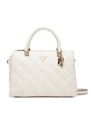 Guess Torebka Adelasia HWQL96 58060 Biały. Białe torebki do ręki damskie Guess, z aplikacjami, ze skóry, bez dodatków. Za 409.99 zł.