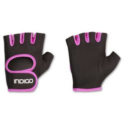 Rękawiczki fitness damskie z neoprenu INDIGO. Czarne rękawiczki damskie INDIGO SPORTS, bez wzorów, z neoprenu. Za 35.00 zł.