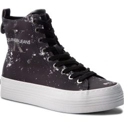 Sneakersy CALVIN KLEIN JEANS - Zazah RE9792 Black. Półbuty damskie marki Calvin Klein Jeans. W wyprzedaży za 309.00 zł.