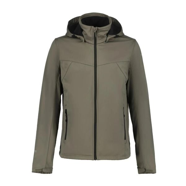 Kurtka turystyczna Icepeak Biggs. Szare kurtki męskie Icepeak, l, bez wzorów, z materiału, eleganckie, bez kaptura. Za 351.00 zł.
