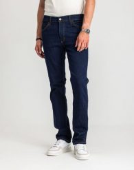 Męskie Spodnie Jeansowe Mustang Style Tramper Straight Denim Blue 1017121 5000 901, W32 L34. Niebieskie spodnie materiałowe męskie Mustang, l, bez wzorów, z bawełny, klasyczne. Za 219.99 zł.
