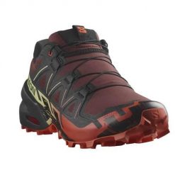Buty do biegania męskie Salomon Speedcross 6. Czerwone buty sportowe męskie Salomon, z materiału, bez zapięcia, do biegania, salomon speedcross. Za 638.00 zł.