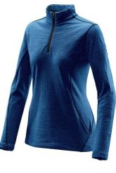 Kobieta polarowa bluza z suwakiem 1/4 Stormtech. Niebieskie bluzy damskie STORMTECH, m, bez wzorów, z materiału, bez kaptura. Za 303.50 zł.
