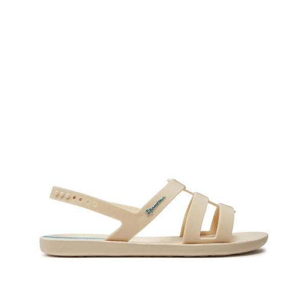 Sandały damskie Ipanema Style. Brązowe sandały damskie Ipanema, bez wzorów, z materiału, bez obcasa, bez zapięcia. Za 89.99 zł.