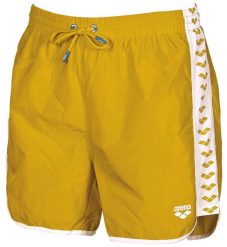Szorty męskie spodenki kąpielowe sportowe na basen Arena Stripe Boxer. Żółte kąpielówki męskie Arena, m, z aplikacjami, z materiału, do biegania. Za 101.98 zł.
