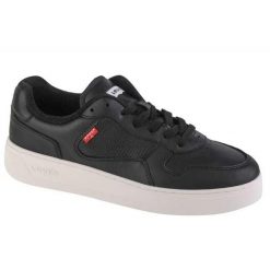 Damskie Skórzane Buty Treningowe Glide. Czarne obuwie sportowe damskie Levi's, trekkingowe. Za 523.99 zł.