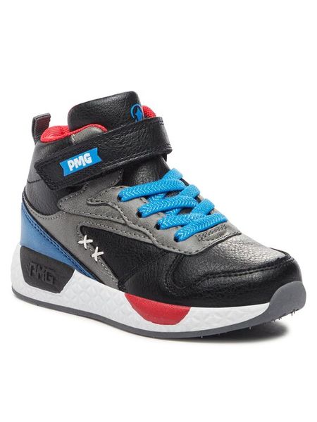 Primigi Sneakersy AVANT-6955100 Czarny. Czarne buty sportowe chłopięce Primigi, bez wzorów, ze skóry, bez zapięcia. Za 129.99 zł.