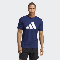 Koszulka adidas Essentials Feelready Logo. Białe buty sportowe męskie Adidas, s, bez wzorów, z materiału, bez kołnierzyka, bez ramiączek. Za 139.00 zł.