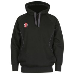 Bluza z kapturem Gray-Nicolls Storm. Czarne swetry damskie GRAY-NICOLLS, na zimę, bez wzorów, z dresówki, bez kołnierzyka, bez ramiączek, z kapturem. Za 309.00 zł.