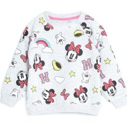 Jasnoszara Bluza Blossoming. Szare bluzy dla dziewczynek marki Born2be. Za 39.99 zł.
