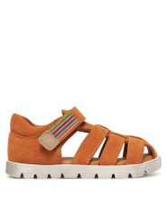 Froddo Sandały Keko G3150287-12 S Pomarańczowy. Brązowe sandały chłopięce Froddo, ze skóry, bez zapięcia. Za 259.99 zł.
