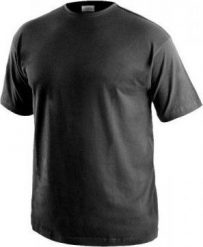 KOSZULKA T-SHIRT CXS DANIEL 2710 CZARNA ROZMIAR XL (1 SZT). Czarne t-shirty męskie Unimet, m, bez wzorów, bez kołnierzyka. Za 28.56 zł.