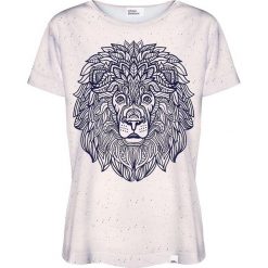 Colour Pleasure Koszulka damska CP-030 210 granatowo-beżowa r. XXXL/XXXXL. T-shirty damskie Colour Pleasure. Za 70.35 zł.