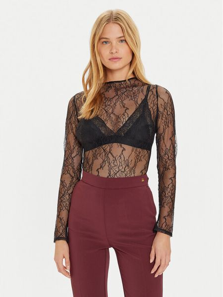 Undress Code Body Electric 802 Czarny Slim Fit. Czarne bluzki damskie Undress Code, xs, bez wzorów, z syntetyku, bez kołnierzyka, bez ramiączek. Za 379.99 zł.