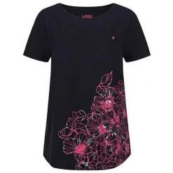 Loap Abana T-shirt damski M — 95% bawełny. Czarne t-shirty damskie ZSPORT, m, bez wzorów, z bawełny, bez kołnierzyka. Za 148.99 zł.