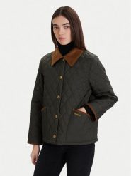 Barbour Kurtka przejściowa Liddesdale Quilted LQU1851OL71 Zielony Regular Fit. Zielone kurtki damskie Barbour, bez wzorów, z syntetyku, bez kaptura. Za 1,009.00 zł.