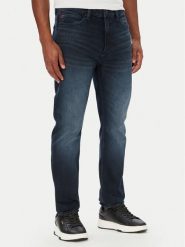 HUGO Jeansy HUGO 708 50561250 Granatowy Slim Fit. Niebieskie jeansy męskie Hugo. Za 449.99 zł.