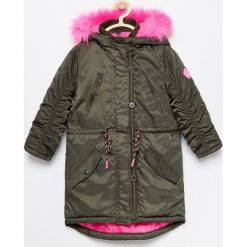 Ocieplana kurtka parka - Khaki. Kurtki i płaszcze dla dziewczynek marki Reserved. W wyprzedaży za 99.99 zł.