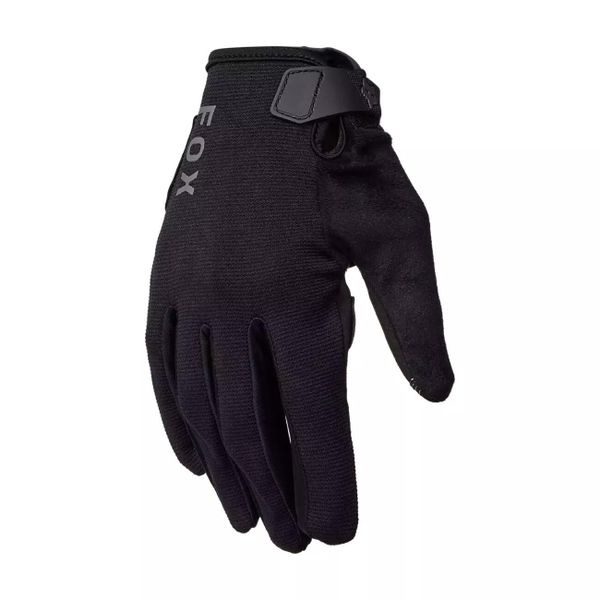 Rękawiczki rowerowe damskie Fox Racing Ranger Gel. Czarne rękawiczki damskie FOX, bez wzorów, sportowe. Za 119.99 zł.