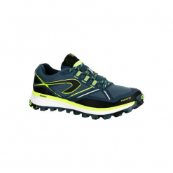 Buty do biegania KIPRUN TRAIL MT męskie. Szare buty sportowe męskie KALENJI, z gumy. W wyprzedaży za 219.99 zł.