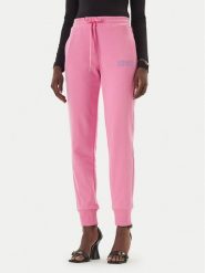 Versace Jeans Couture Spodnie dresowe 80HAAT01 CF01T Różowy Regular Fit. Czerwone jeansy damskie Versace Jeans Couture. Za 899.99 zł.