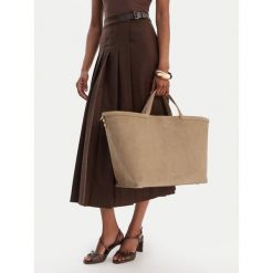 Torebka GINO ROSSI. Brązowe torebki do ręki damskie Gino Rossi, bez wzorów, bez dodatków. Za 659.99 zł.