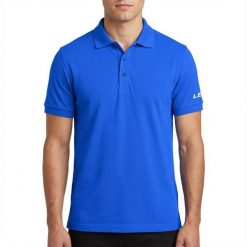 Męska Sportowa Koszulka Polo Bawełna Elastyczna Niebieska. Niebieskie koszulki polo męskie Legea, m, bez wzorów, z bawełny, sportowe, bez ramiączek. Za 56.00 zł.