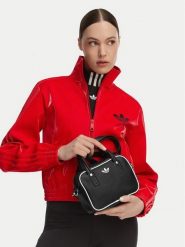 Adidas Torebka JX7872 Czarny. Czarne torebki do ręki damskie Adidas, bez wzorów, ze skóry, bez dodatków. Za 169.99 zł.