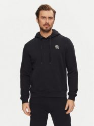 KARL LAGERFELD Bluza 705711 551900 Granatowy Regular Fit. Niebieskie bluzy męskie KARL LAGERFELD, m, bez wzorów, z bawełny, bez kaptura. Za 459.99 zł.