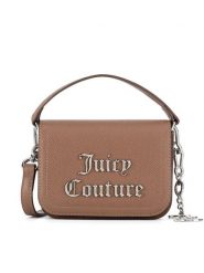 Juicy Couture Torebka BIJXT3264WVP Brązowy. Brązowe torebki do ręki damskie Juicy Couture, bez wzorów, z tworzywa sztucznego, bez dodatków. Za 181.99 zł.