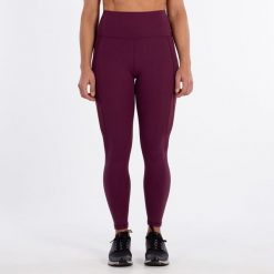 Legginsy Rox R-silky Mesh Purple. Fioletowe legginsy sportowe damskie Roxy, bez wzorów, z meshu, z podwyższonym stanem. Za 235.99 zł.