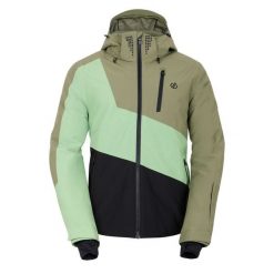 Męska Kurtka Narciarska Baseplate II. Zielone kurtki męskie Dare 2b, na zimę, m, bez wzorów, sportowe, bez kaptura. Za 325.99 zł.