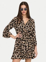 ONLY Sukienka letnia Athena 15219486 Biały Regular Fit. Białe sukienki damskie Only, na lato, s, bez wzorów, z syntetyku, bez kołnierzyka, bez ramiączek. Za 89.99 zł.