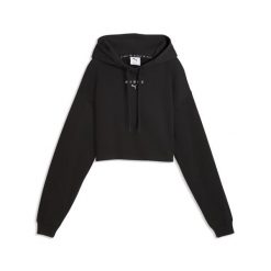 Damska gruba bluza z kapturem PUMA x HYROX PUMA. Czarne bluzy damskie Puma, xl, bez wzorów, z bawełny, z kapturem. Za 329.00 zł.