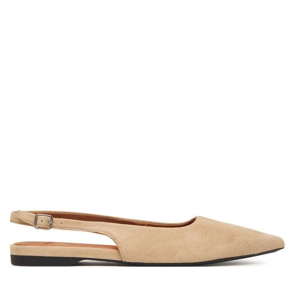 Baleriny Vagabond Shoemakers. Brązowe baleriny damskie Vagabond Shoemakers, bez wzorów, bez obcasa. Za 426.99 zł.
