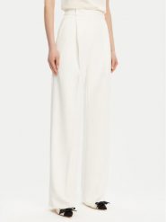 Elisabetta Franchi Spodnie materiałowe PA-081-51E2-V360 Biały Regular Fit. Białe spodnie materiałowe damskie Elisabetta Franchi, bez wzorów, z materiału. Za 779.99 zł.