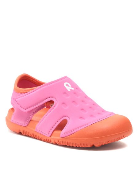 Reima Sandały Koralii 5400070A Różowy. Czerwone sandały dziewczęce Reima, z syntetyku, bez zapięcia. Za 109.00 zł.