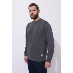 Bluza sportowa męska Carhartt Midweight Crewneck. Szare bluzy męskie Carhartt, m, bez wzorów, bez kaptura. Za 228.99 zł.