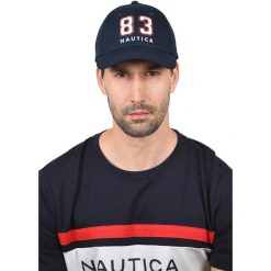 Czapka z daszkiem Nautica Mediterranean Strapback Cap. Niebieskie czapki i kapelusze męskie Nautica, bez wzorów. Za 119.00 zł.