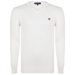 Felix Hardy Sweter Męski L Biały. Swetry przez głowę męskie marki Felix Hardy. W wyprzedaży za 159.00 zł.