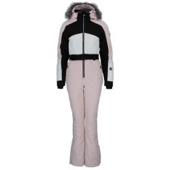 Damski kombinezon narciarski Peak Mountain Arctico. Czerwone spodnie snowboardowe damskie Peak Mountain, xl, bez wzorów, sportowe, narciarskie. Za 937.35 zł.