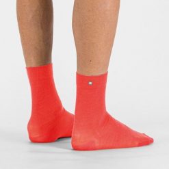 Skarpety klasyczne - MATCHY WOOL. Czerwone skarpety damskie SPORTFUL, bez wzorów, z bawełny. Za 137.00 zł.