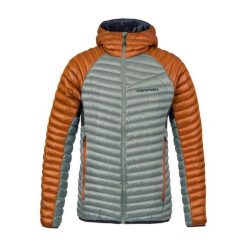 Kurtka puchowa Hannah Mio. Brązowe kurtki męskie Hannah, bez wzorów, z puchu, sportowe, bez kaptura. W wyprzedaży za 1,091.85 zł.