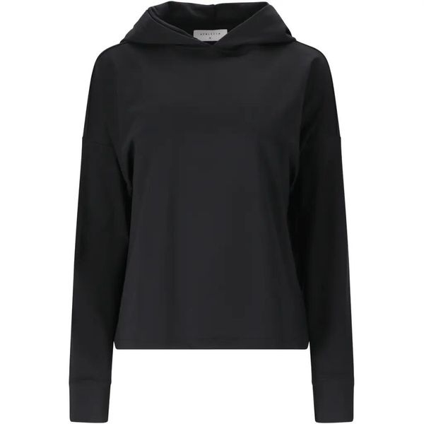 Bluza damska z kapturem Athlecia Guyana. Czarne bluzy damskie Athlecia, bez wzorów, ze skóry, z kapturem. Za 230.00 zł.