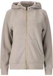 Damska bluza z kapturem full zip Athlecia Jacey. Brązowe bluzy sportowe damskie Athlecia, l, bez wzorów, z materiału, z kapturem, na fitness i siłownię. Za 257.60 zł.
